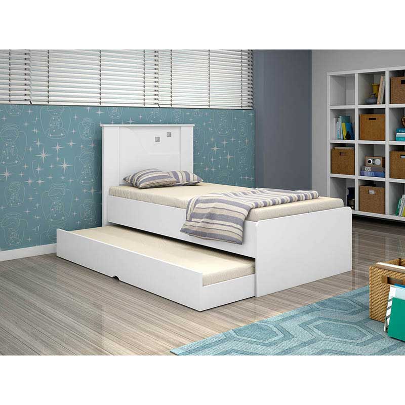 cama solteiro bibox