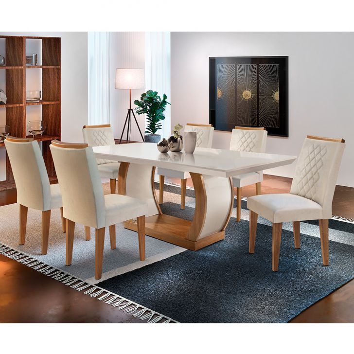 mesa de jantar 6 cadeiras