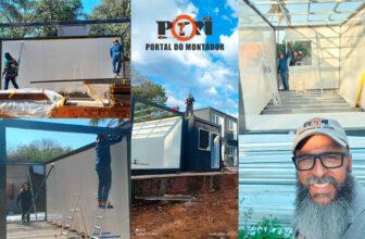 Montagem de Casas Modulares e Estruturas Metálicas Residenciais é POM