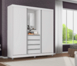 Serviço de Montagem de Guarda-Roupa 2 Portas de Correr e 4 Gavetas