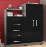 Montador de Móveis para Cômoda Bartira Cambuci com 5 Gavetas e 2 Portas