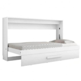 Montagem de Cama de Solteiro de Parede Dobrável