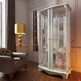 Orçamento de Montagem para Cristaleira com Espelho 2 Portas de Vidro