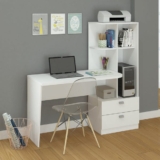 Orçamento para montagem de Escrivaninha com Estante Elisa Permobili Branco
