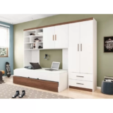 Orçamento de Montagem para Guarda Roupa Modulado Solteiro com Bicama