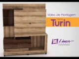 Vídeo de Montagem Estante Home Turim