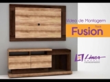 Vídeo de Montagem Rack Fusion e Painel para TV Roma