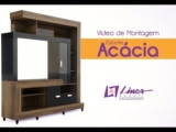 Vídeo de Montagem Estante Acácia