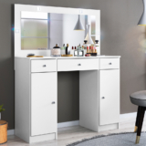 Montagem de Penteadeira Demobile Camarim Carisma – Branco